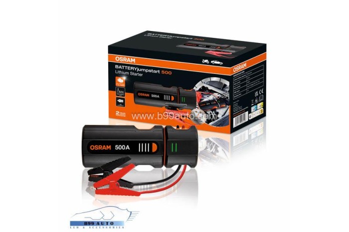 Osram BATTERYjumpstart 500 Akkumulátor Jump Starter - Powerbank